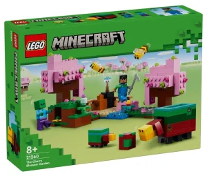 Фото конструктор lego minecraft цветущий вишневый сад 304 детали (21260)