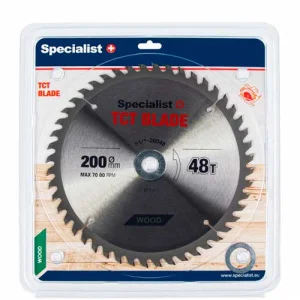 Диск пиляльний по дереву Specialist+ 200x48Tx30/20/16мм (51/1-20048)