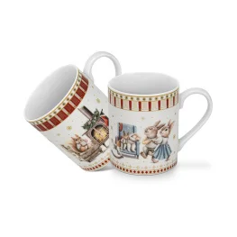 Фото набор кружек fissman miracle 360мл (13748)