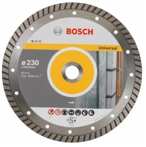 Диск алмазний Bosch Standard for Universal Turbo 230x22,23x2,5x10мм (2608602397)