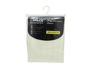 Шторка - фіранка для ванної MILLZ MRS-P-062 тілесний поліестер 180х180см