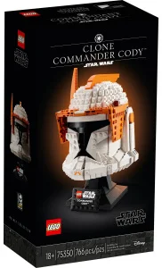 Фото конструктор lego star wars шлем командора клонов коди 766 деталей (75350)