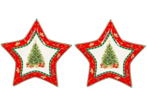 Набір блюд Lefard Christmas delight 15см 2 предмети (985-156)
