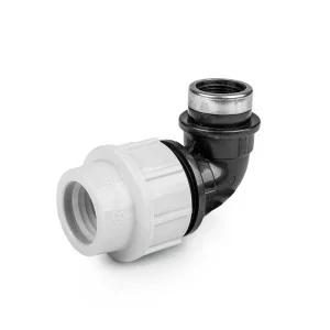 Колено для труб BRADAS PN16 PE 50мм 5/4" (DSRA16K50F54)
