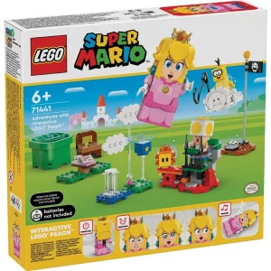 Фото конструктор lego super mario приключения с интерактивной lego печь 208 деталей (71441)