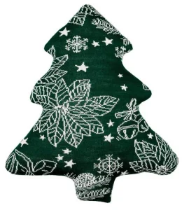 Інтер'єрний текстильний виріб Прованс Ялинка зелена з візерунком 50см (032765)