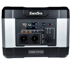Портативний зарядний пристрій EnerSol 1000Вт 22,4V 46Аг 1030Вт/г (EPB-1000NF)