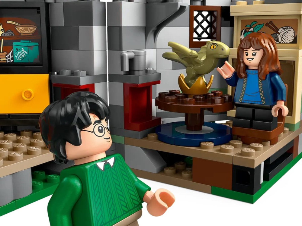 Конструктор Lego Harry Potter Хатинка Геґріда: Несподівані гості 896 деталей (76428)