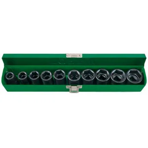 Набір головок ударних Toptul 1/2" 10шт (GEAD1001)