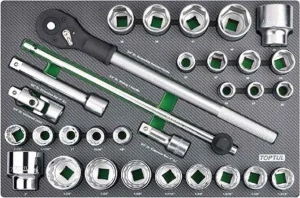 Набір інструментів TOPTUL 3/4" 31шт (GED3108)