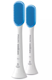 Фото набор насадок для зубной щетки для чистки языка philips tonguecare+ 2 предмета hx8072/01