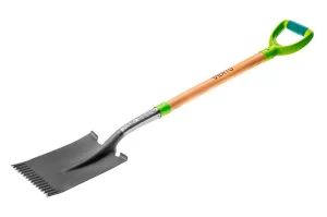 Лопата VERTO прямая деревянная ручка 15G002