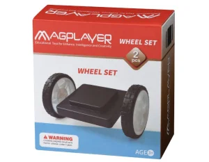 Фото конструктор magplayer платформа на колесах 2 элемента (mpb-2)