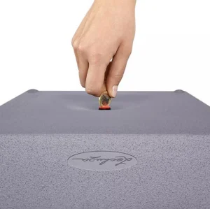 Розумний вазон Lechuza Canto Stone High 30 кварцовий білий 12л (13607)