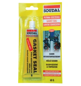 Герметик силиконовый высокотемпературный Soudal Gasketseal 60мл (000020000000060501)