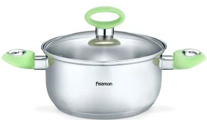 Фото кастрюля fissman janet 24x13,5см 6,1л (5442)