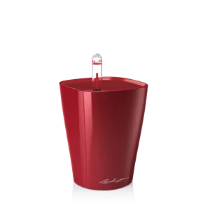 Фото умный вазон lechuza mini-deltini premium красный 0,4л (14960)