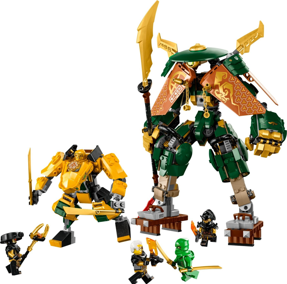 Конструктор Lego Ninjago Командные работы ниндзя Ллойда и Арин 764 детали (71794)