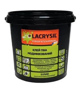 Клей ПВА Lacrysil модифікований 4,5кг