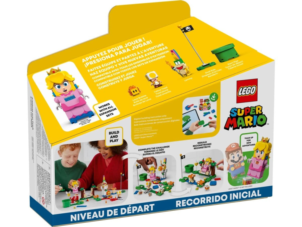 Конструктор Lego Super Mario Стартовий набір: Пригоди з Піч 354 деталі (71403)