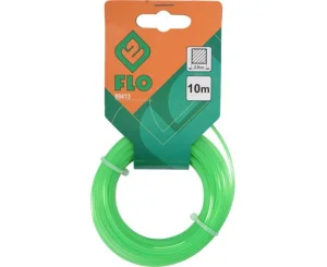 Леска для триммера квадратная FLO 2,0ммx10м (89413)