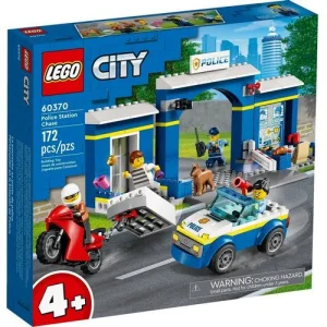 Фото конструктор lego city преследование на полицейском участке 172 детали (60370)