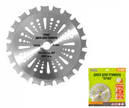 Диск для триммера MasterTool SPIKE 255ммx25,4мм, 40Т (19-2003)