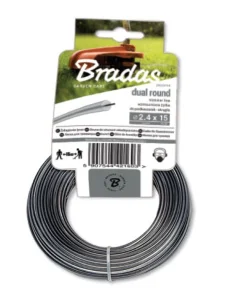 Леска для триммера Bradas RIPPER DUAL круглая 2,4ммx15м (ZRO2415K)