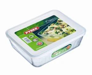 Форма PYREX 250X200 мм 2.6 л прямокутна з кришкою