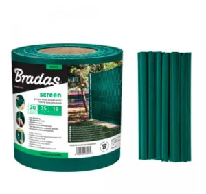 Стрічка для паркану BRADAS 19смx35м 450г/м2 (TOB4501935GRL)