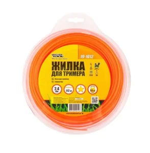 Леска для триммера MasterTool звезда 2,40ммx112м (19-1012)