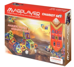 Фото конструктор магнитный magplayer 40 элементов (mpb-40)