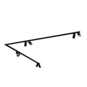 Фото светильник nowodvorski mono corner viii 2x200 black/gold (7702)