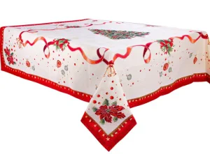 Скатертина Lefard Home Textile NAVIDAD з люрексом 140x300см (716-119)