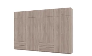 Шафа для одягу Doros Лукас Дуб сонома 4та4 ДСП 360х50х240 (42005143)