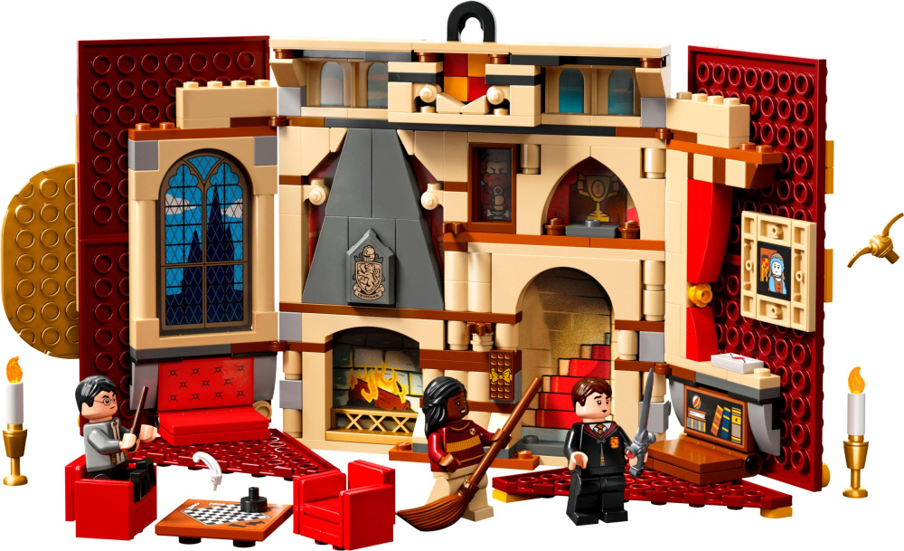 Конструктор Lego Harry Potter Флаг общежития Гриффиндор 285 деталей (76409)