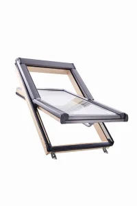 Вікно мансардне Roto Designo R45 09/14 94x140см дерево