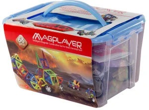 Конструктор магнітний Magplayer 66 елементів (MPT-66)