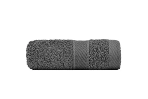 Фото полотенце ardesto supersoft махровое графит 30х50см (art2230mc)