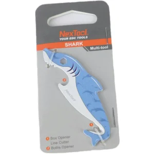 Фото мини-мультитул nextool edc box cutter shark kt5521blue