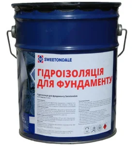 Мастика для гідроізоляції фундаменту Sweetondale 17кг