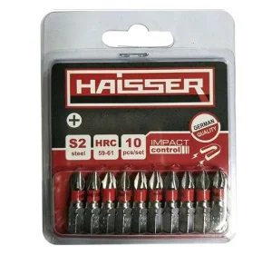 Набір біт Haisser PH1х25мм 10шт (81373)