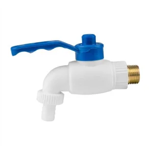 Кран пластиковий з латунним входом Bradas PH 1/2" , вихід 1/2" (GTM1212PPR/BRASS)