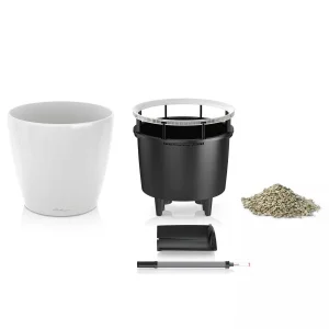 Вазон Lechuza Classico Premium LS 28 антрацит 28,5x26см 7л (16043)