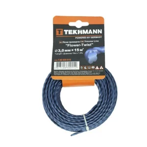 Волосінь для тримера Tekhmann Flower-Twist 3,0мм/15м (T.40830015)