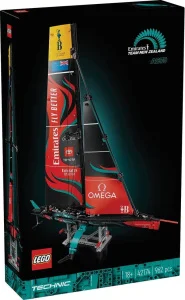 Фото конструктор lego technic яхта emirates team new zealand ac75 962 детали (42174)