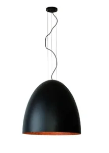 Фото светильник подвесной nowodvorski egg black/copper xl (10321)