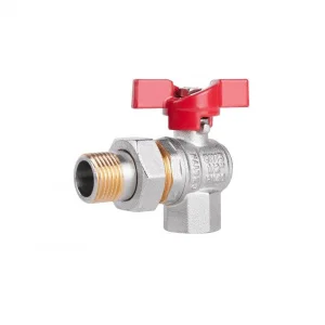 Кран кульовий SD Plus кутовий 1/2" ВН (SD222W15)
