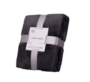 Плед Ardesto Flannel темно-сірий 160х200см (ART0210SB)