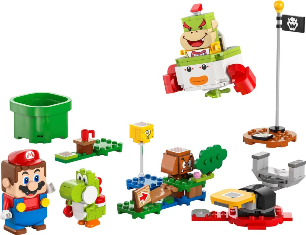 Конструктор Lego Super Mario Пригоди з інтерактивним Lego Маріо 218 деталей (71439)